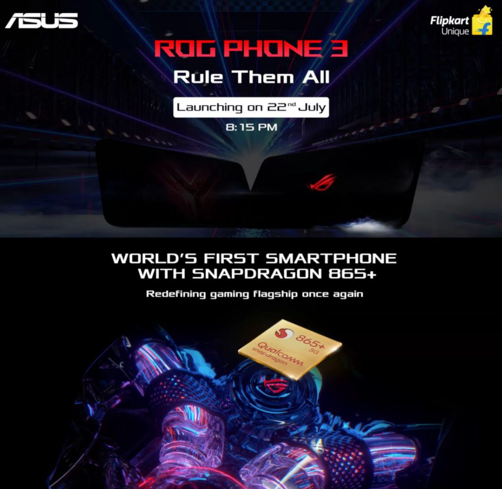 ASUS ROG Phone 3 Intia -julkaisu 