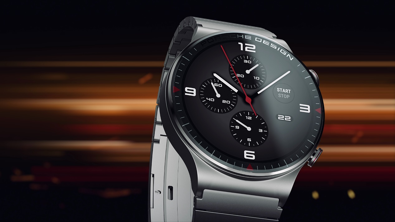 Huawei Katso GT2 Porsche -suunnittelu 