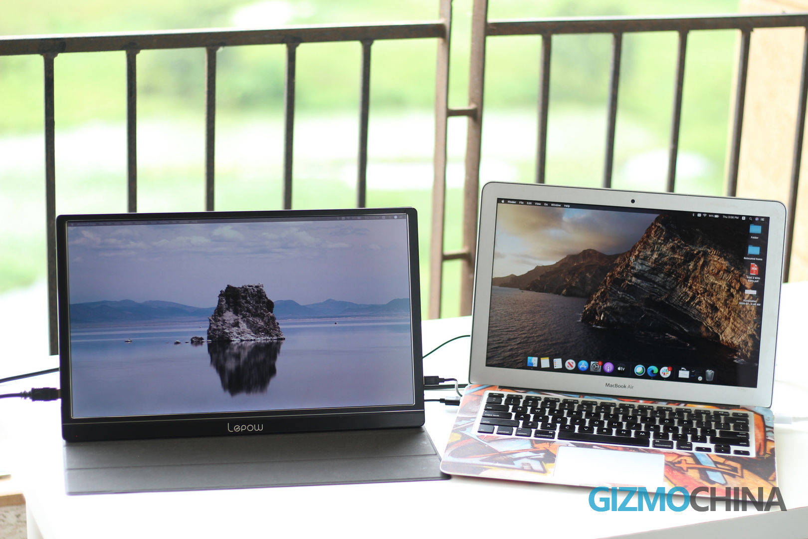 Lepow-kannettavan näytön tarkistus 35 