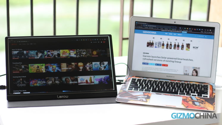 Lepow-kannettavan näytön tarkistus 36 