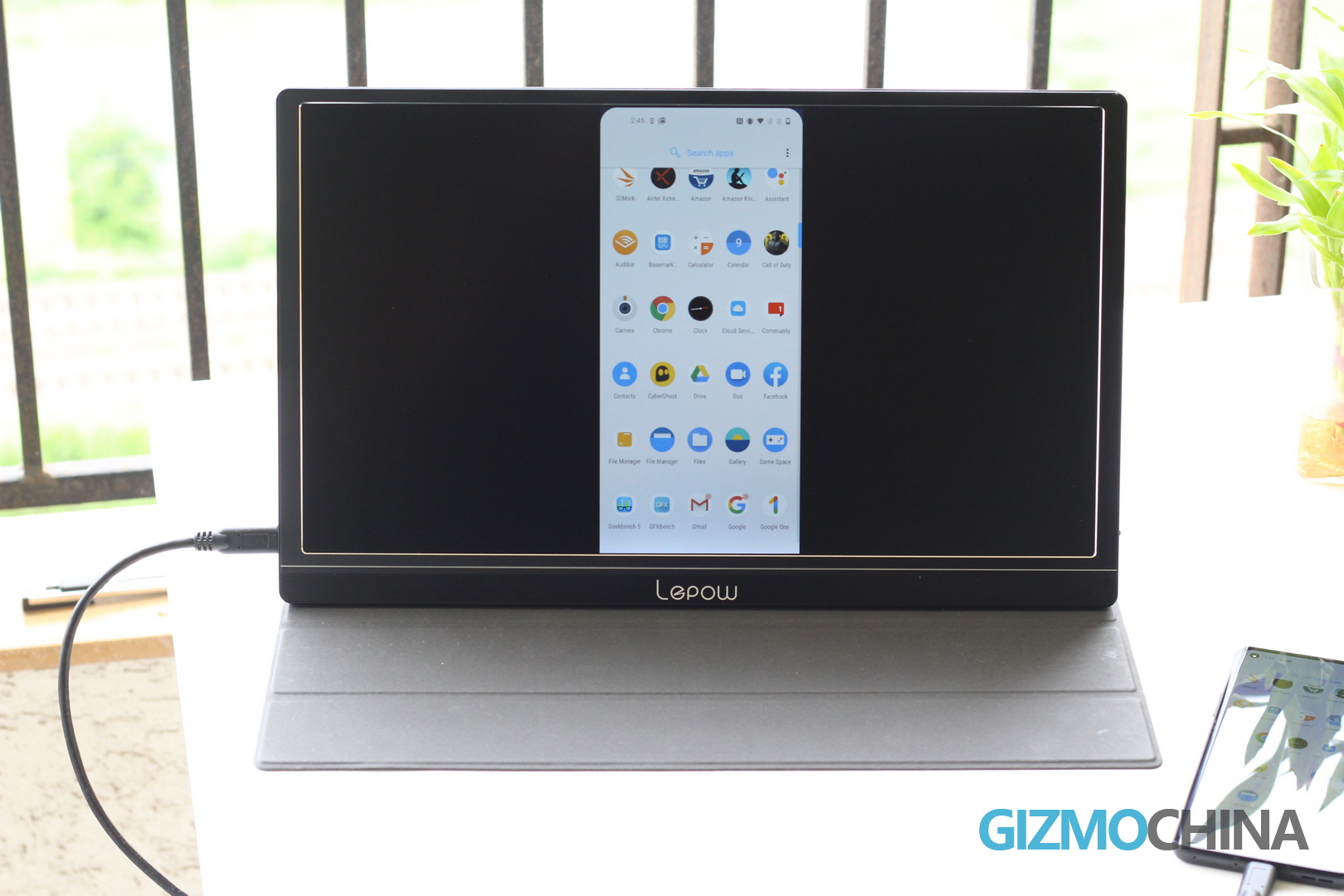 Lepow-kannettavan näytön tarkistus 30 