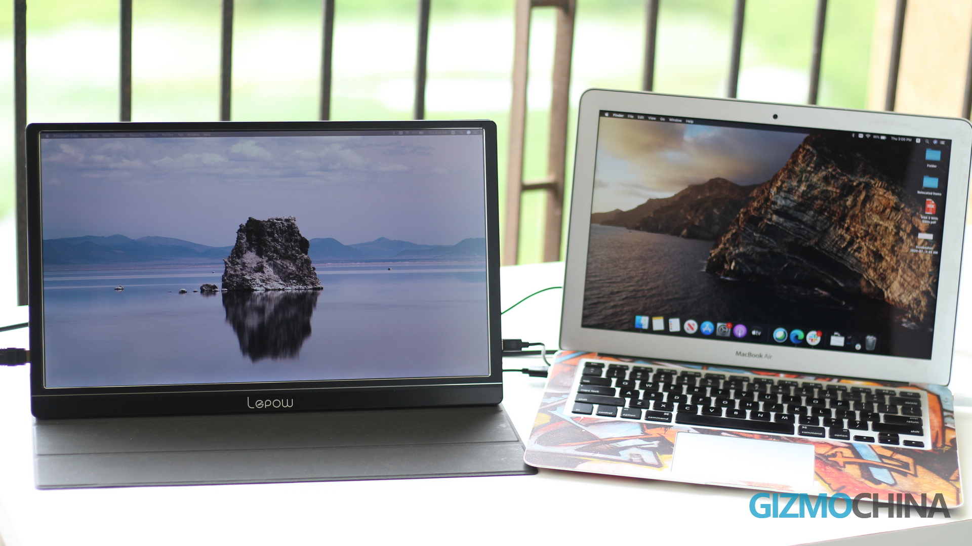 Lepow-kannettavan näytön tarkistus 34 