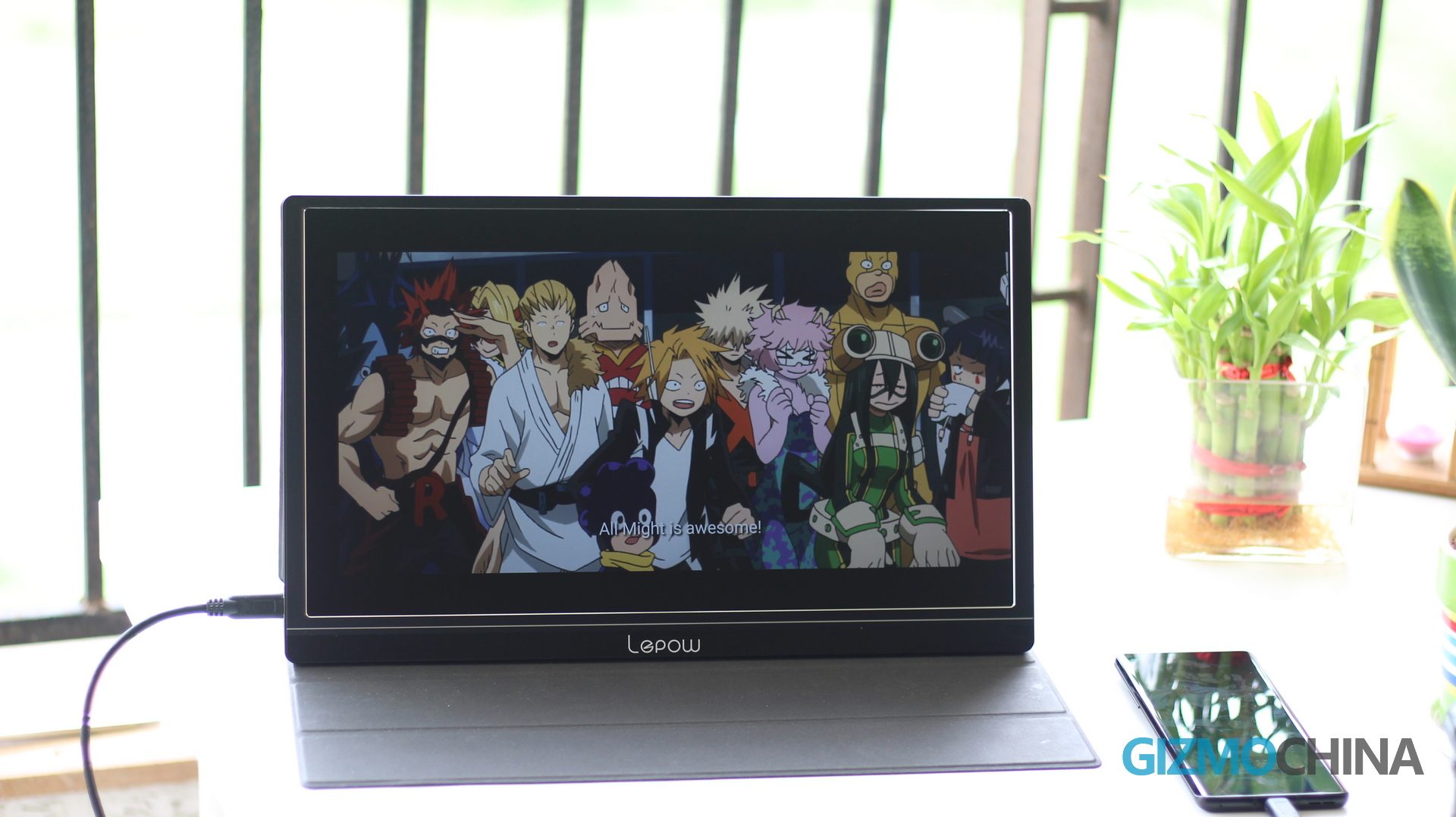 Lepow-kannettavan näytön tarkistus 33 