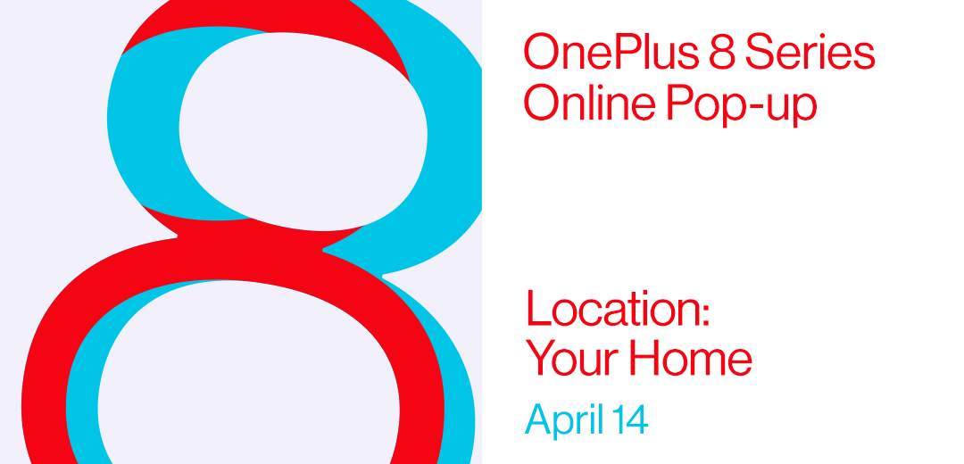 OnePlus 8 -sarjan online-ponnahdusikkuna