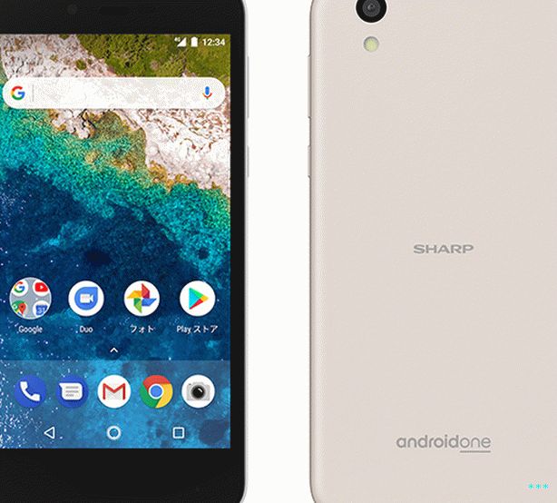 Sharp S3 Android One White